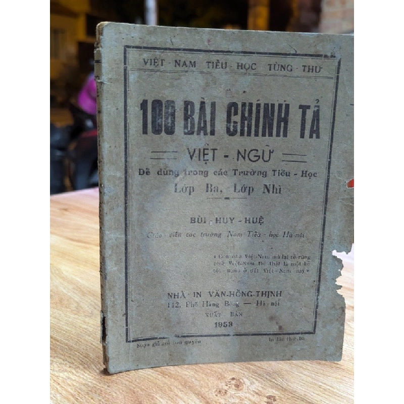 100 Bài Chính Tả Việt Ngữ - Bùi Huy Huệ 324562