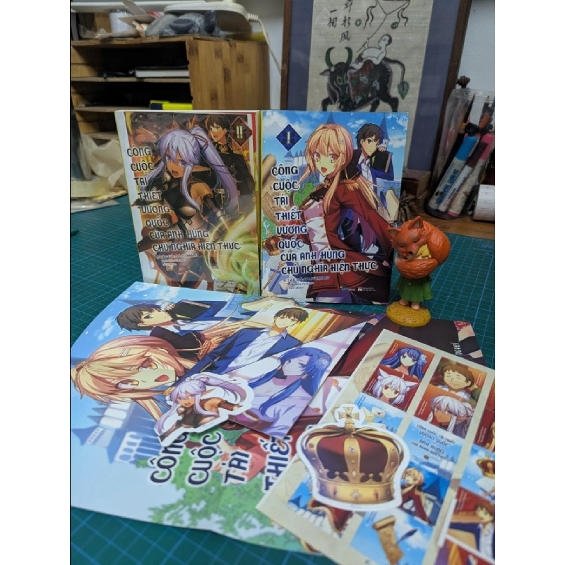 Light novel công cuộc tái thiết vương quốc của anh hùng chủ nghĩa hiện thực - Dojyomaru 740071