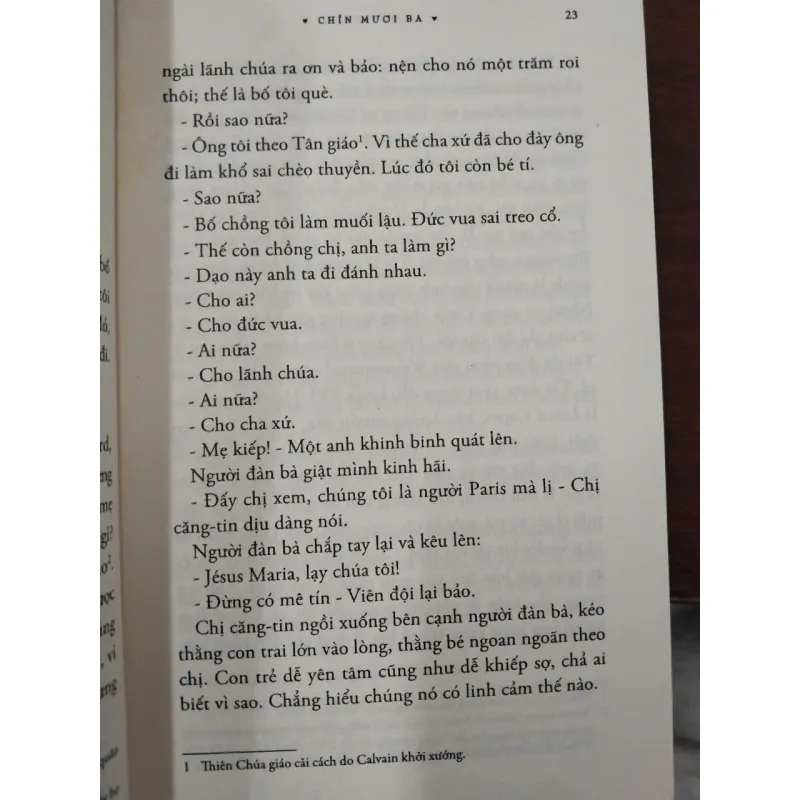 CHÍN MƯƠI BA - VICTOR HUGO (CHÂU DIÊN dịch) 990469