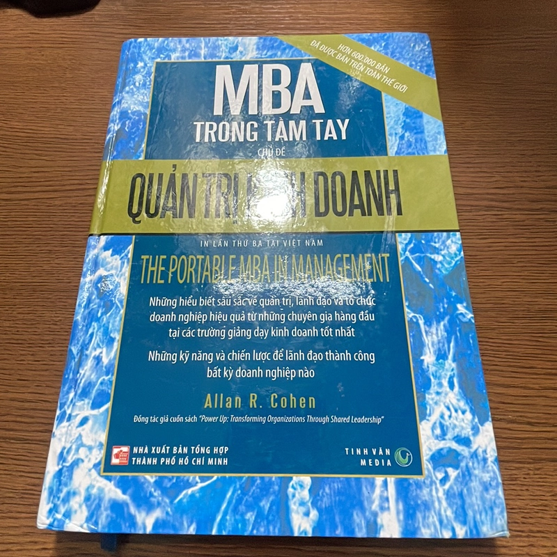 MBA trong tầm tay chủ đề quản trị kinh doanh Allan R. Cohen 357282
