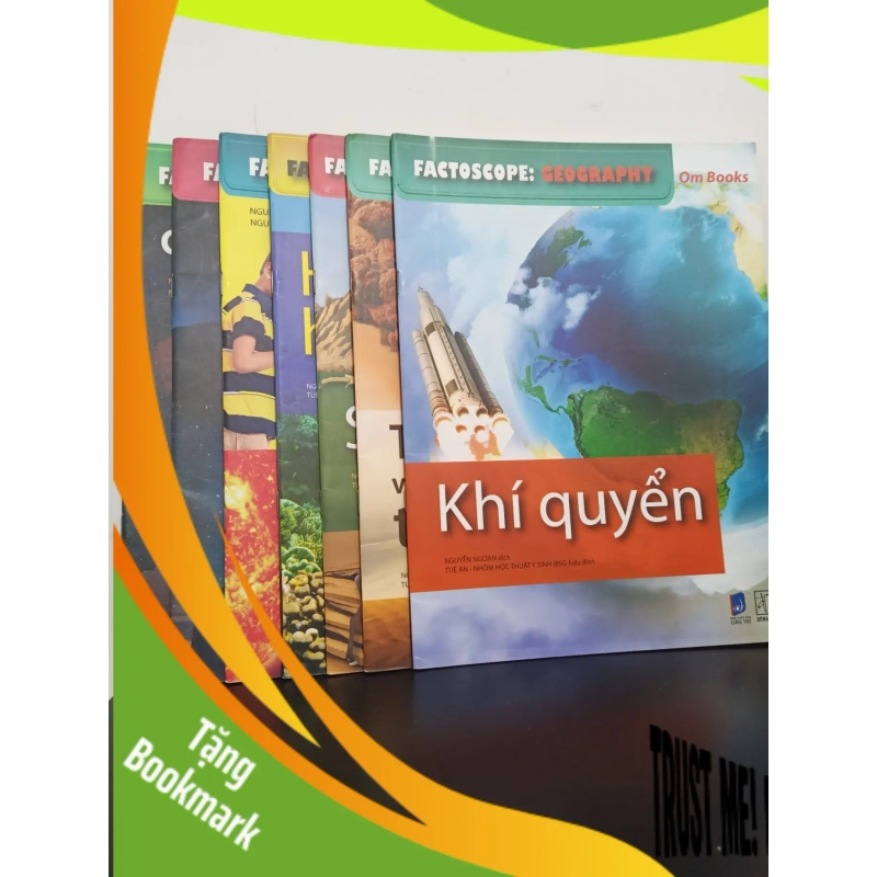(TẶNG BOOKMARK) Combo 7 Cuốn Geography Và Space - Om Books Mới 90% RBK.ASB2203 941836