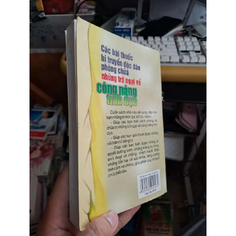 Các bài thuốc bí truyền độc đáo phòng chữa những trở ngại về công năng tình dục - Văn Đức - Ninh Hải - Quang Thái - Thuý Ngọc SỨC KHỎE - THỂ THAO HCM.TN1008 577237