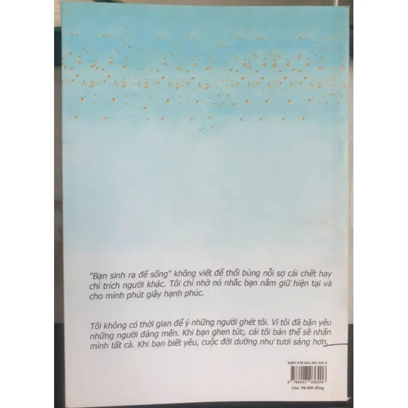 Bạn Sinh Ra Để Sống 712126