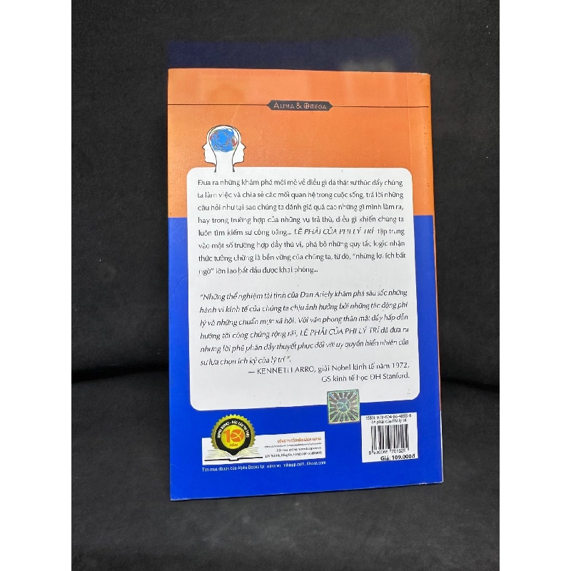 Lẽ Phải Của Phi Lý Trí, Dan Ariely, 2016, Mới 80% (Ố Nhẹ) SBM270325 918730