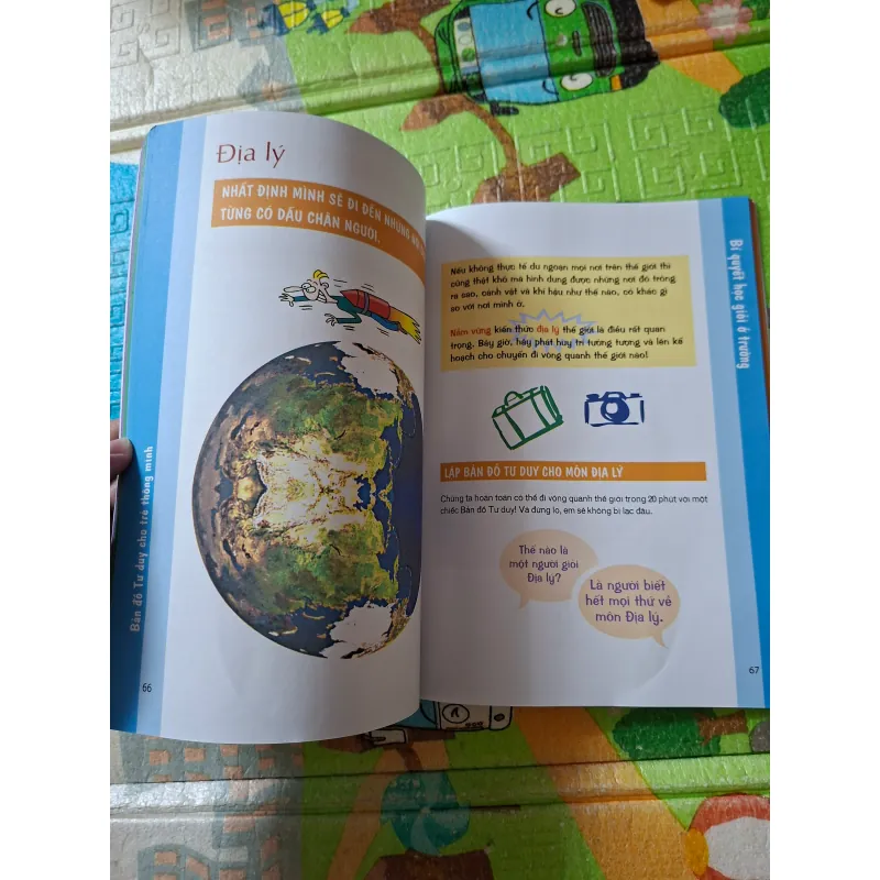 Bản đồ tư duy cho trẻ thông minh - Bí quyết học giỏi ở trường 973159