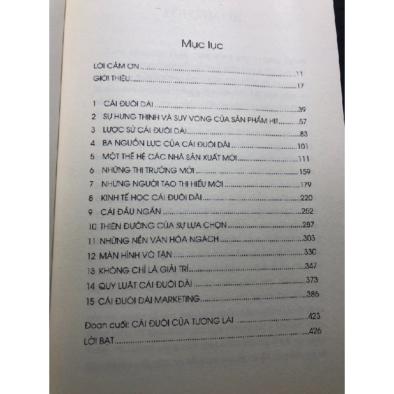 Cái đuôi dài 2017 mới 85% bẩn nhẹ bụng sách Chris Anderson HPB1107 KỸ NĂNG 347696