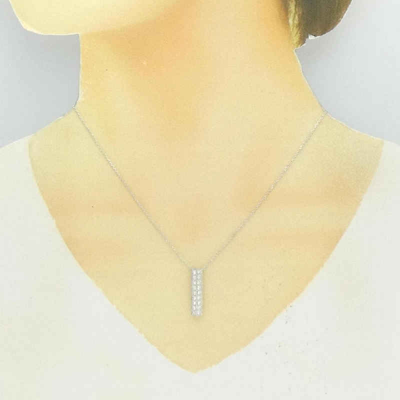 Dây chuyền kim cương Ginza Tanaka 0.63CT - Hàng hiệu Chính hãng 842711