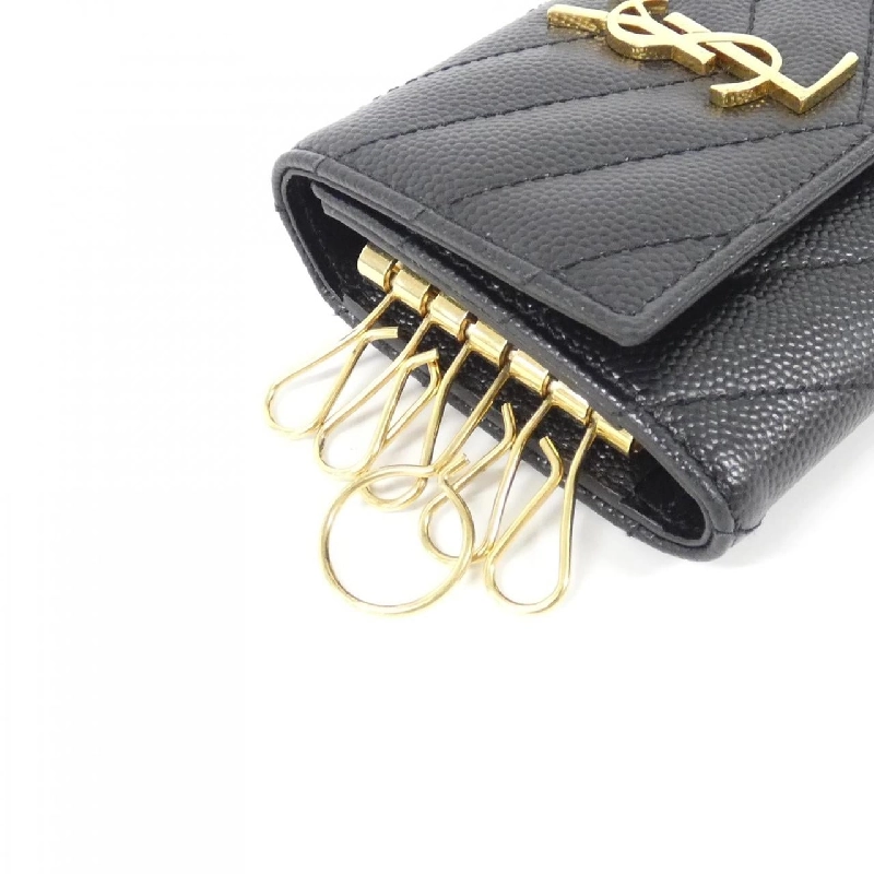 Saint Laurent 580656 BOW01 Ví đựng chìa khóa - Hàng hiệu Chính hãng 771910