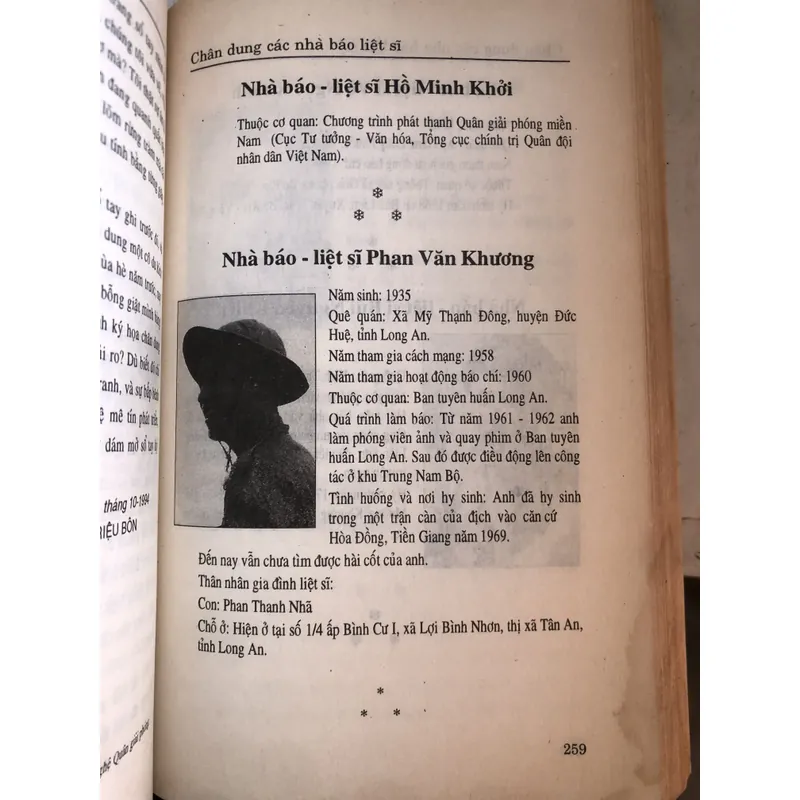 Chân dung các nhà báo liệt sĩ 714022