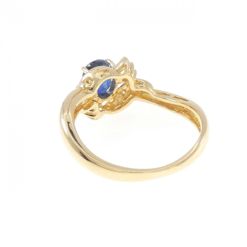 Nhẫn Sapphire K18YG 0.11CT 669619