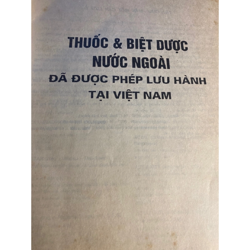 Tra Cứu Tổng Hợp Thuốc & Biệt Dược- DS Tào Duy Cần- NXB Khoa Học Và Kỹ Thuật- Năm XB 1996-2270 trang- Sách Y Học- Giấy ngả màu theo thời gian 413762