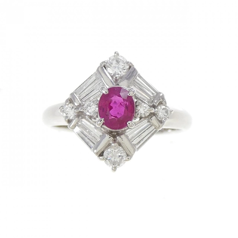 Nhẫn Ruby PT900 0.37CT - Hàng hiệu Chính hãng 851860