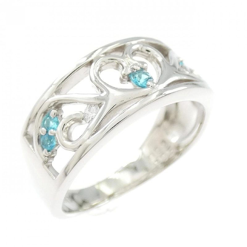 Nhẫn Pariba Tourmaline PT900 Hình Trái Tim 0.09CT - Hàng hiệu Chính hãng 854067