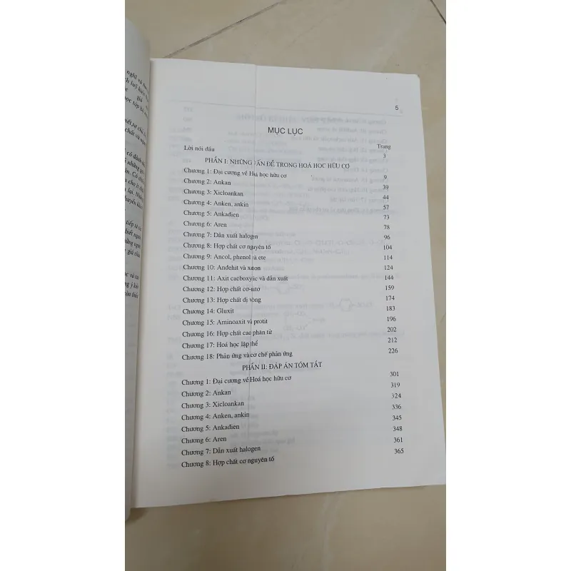 HÓA HỌC HỮU CƠ  791992