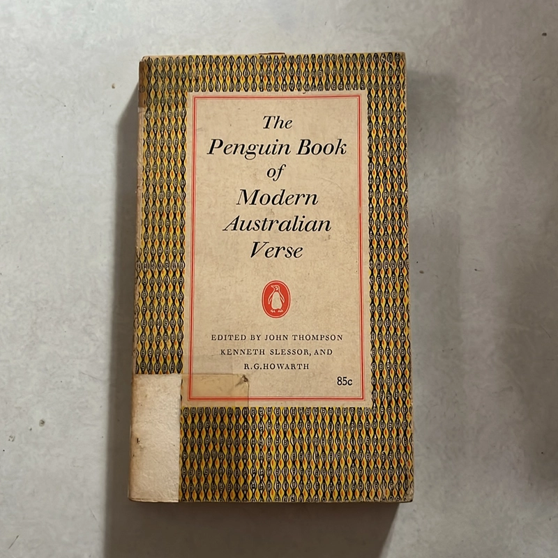 The Penguin Book of Modern Australian Verse  509275