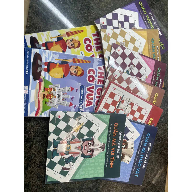 Cờ vua chơi mà học, Từng bước chinh phục thế giới cờ vua 689289