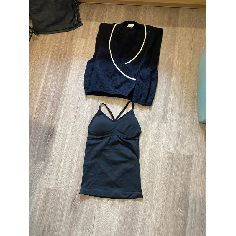 Combo 4 món gồm 1 set , 1 đầm 1 len gile  461764