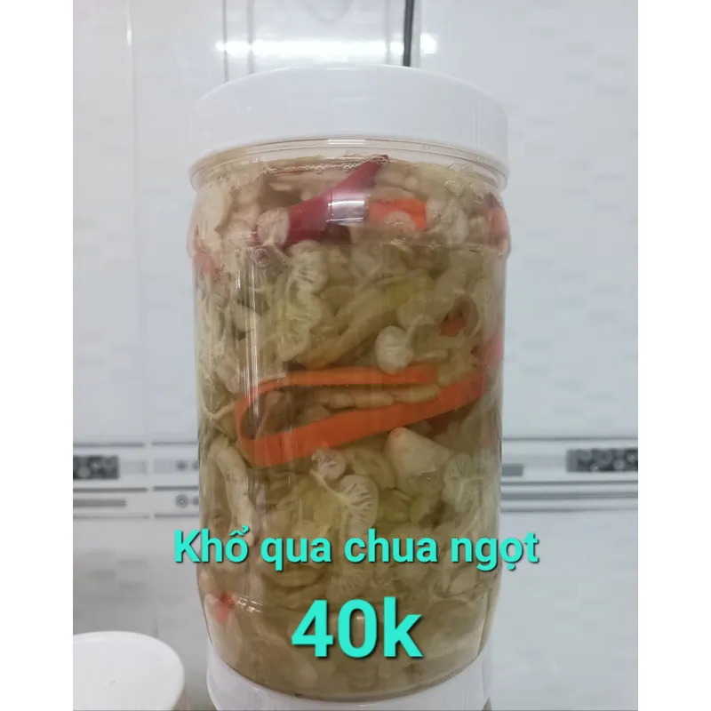 Thực phẩm chua ngọt nhà làm 738053