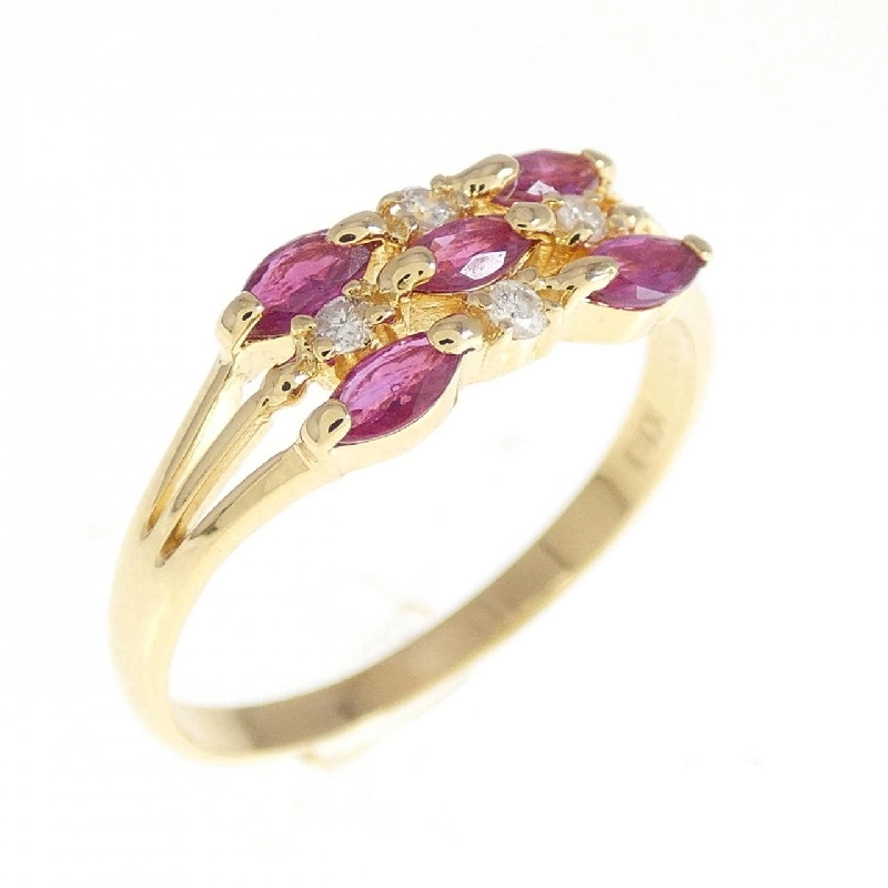 Nhẫn ruby K18YG 0.33CT 669537