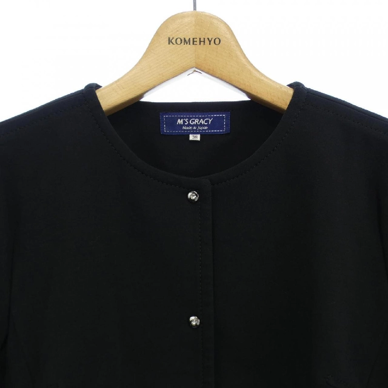 【Mã giảm giá】M'S GRACY Áo khoác không cổ 642353