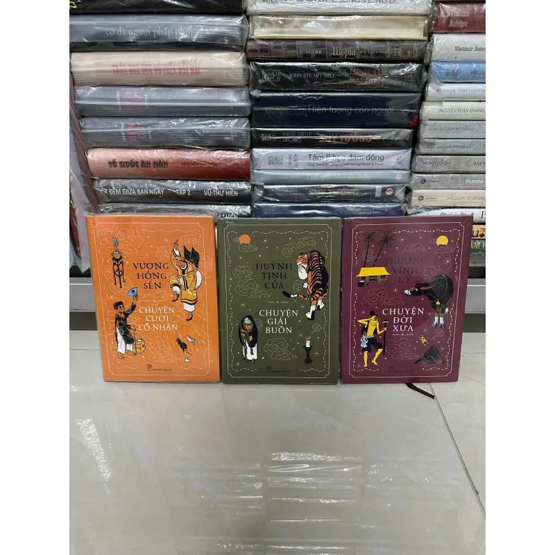 Combo 3 cuốn sách xưa: Chuyện cười cổ nhân - Chuyện giải buồn - Chuyện đời xưa (Bìa cứng) 689400