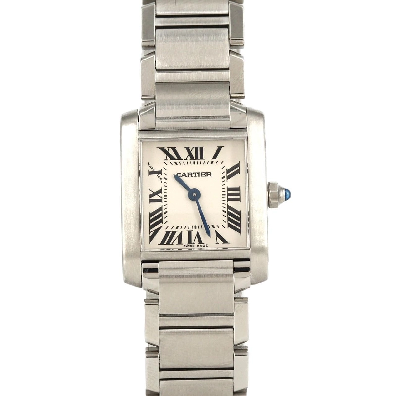 Cartier Tank Française SM W51008Q3 SS Quartz - Hàng hiệu Chính hãng 876357