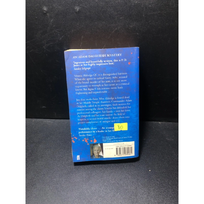 [Phiên Chợ Sách Cũ] A certain justice P D James mới 75%và 2303 417053