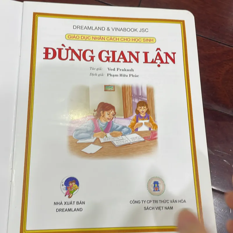 Giáo dục nhân cách cho học sinh : ĐỪNG GIAN LẬN - in cán bóng - trọn bộ có 29 quyển 1026651