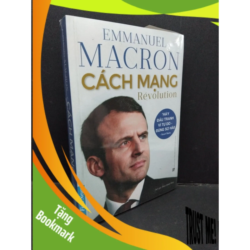 (TẶNG BOOKMARK) Cách mạng (có seal) mới 70% ố vàng RBK1410 Emmanuel Macron KỸ NĂNG 940421