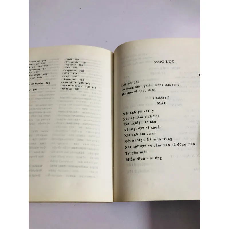 XÉT NGHIỆM SỬ DỤNG TRONG LÂM SÀNG  780417