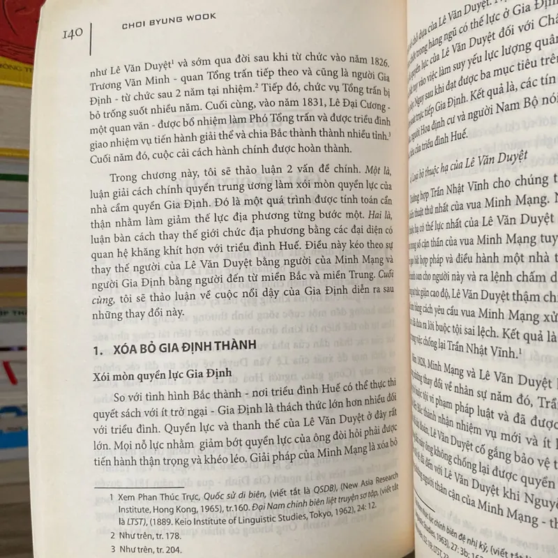 VÙNG ĐẤT NAM BỘ DƯỚI TRIỀU MINH MẠNG, CHOI BYUNG WOOK (XB 2011) 562680