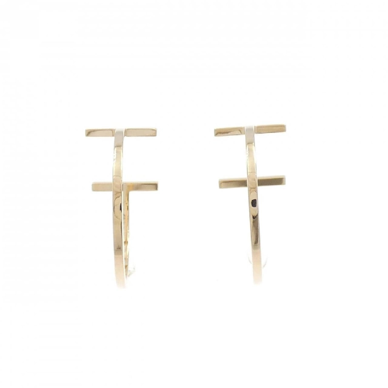 Bông tai hình vòng T của Tiffany - Hàng hiệu Authentic 844604