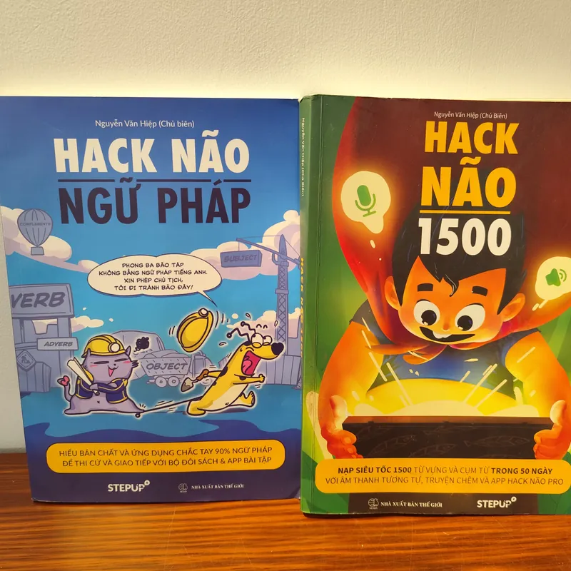Combo 2 cuốn Hack Não Tiếng Anh 570125