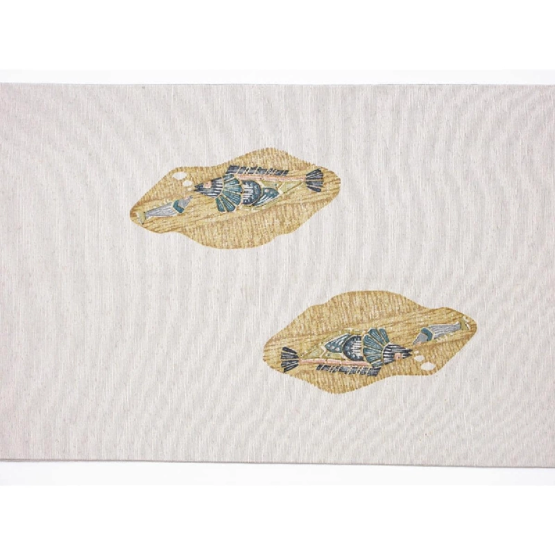 Đai obi nhuộm tơ tằm - Hàng hiệu Authentic 872441