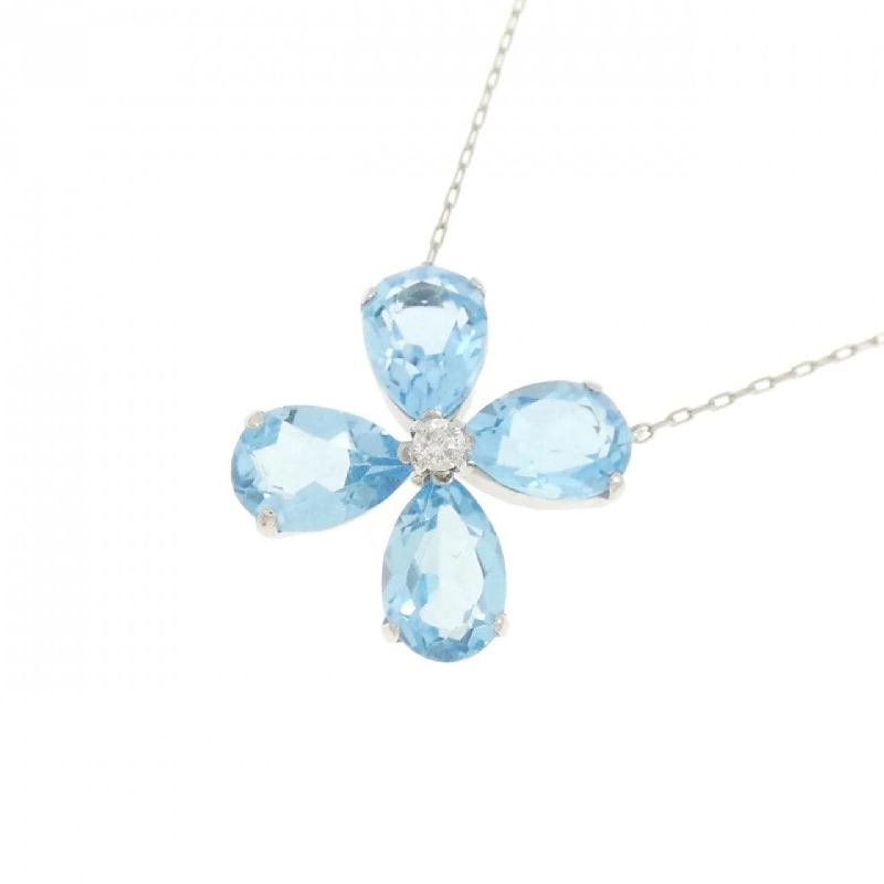 PT Hoa Blue Topaz Dây chuyền 2.02CT - Hàng hiệu Chính hãng 863262