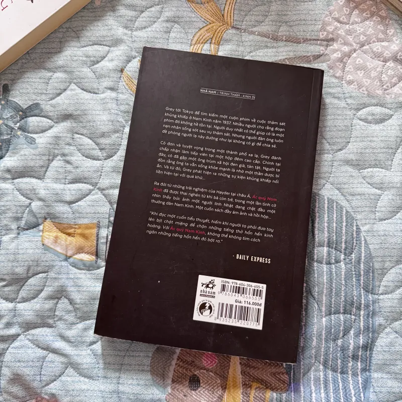 Ác quỷ Nam Kinh - Mo Hayder 763494