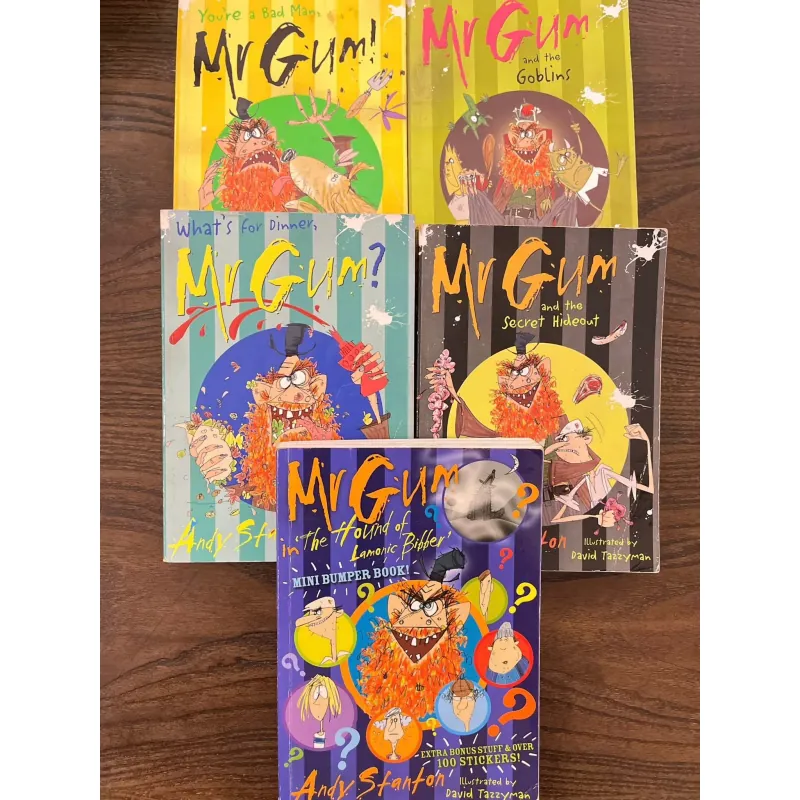 ✨𝑴𝒓. 𝑮𝒖𝒎 5-𝑩𝒐𝒐𝒌 𝑺𝒆𝒕✨ 760769