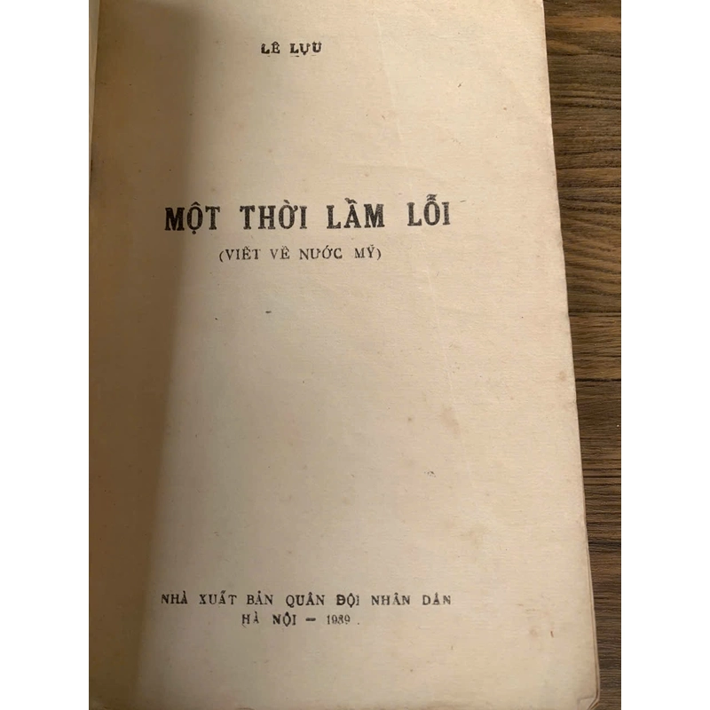 Một Thời Lầm Lỗi _ Lê Lựu  358374