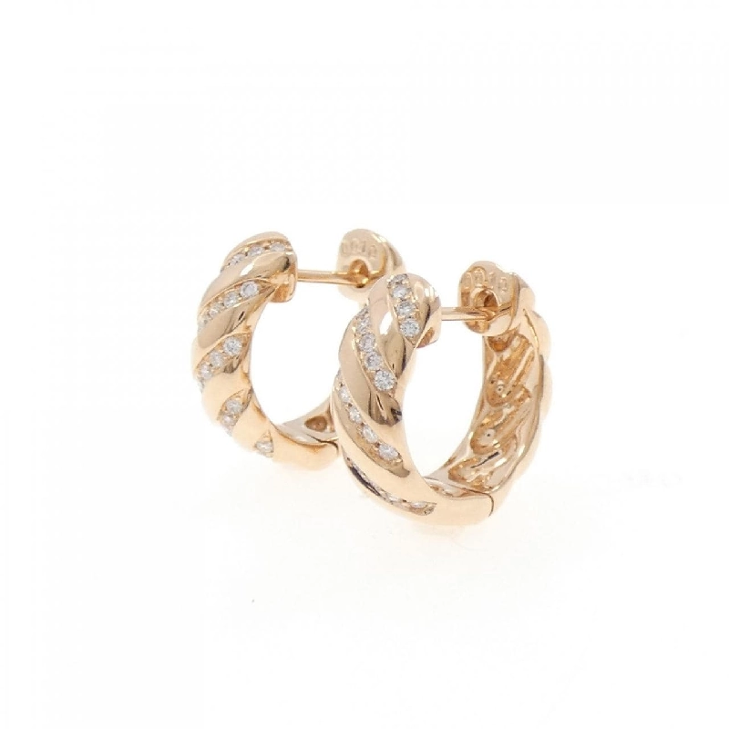 K18PG Bông tai kim cương 0.20CT - Hàng hiệu Chính hãng 869130