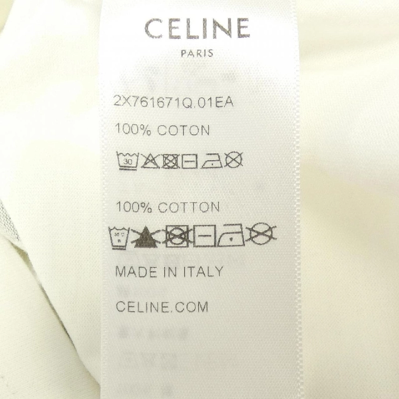 Áo thun cropped in CELINE 2X761671Q - Hàng hiệu Authentic 632495