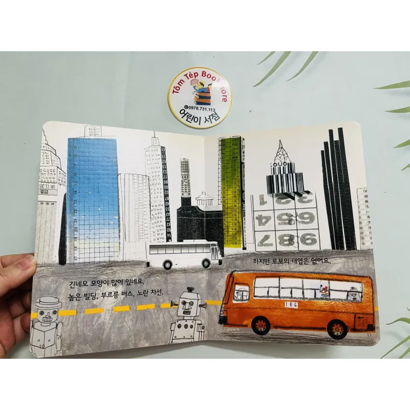 Set boardbook tiếng Hàn cho bé B32 1046650