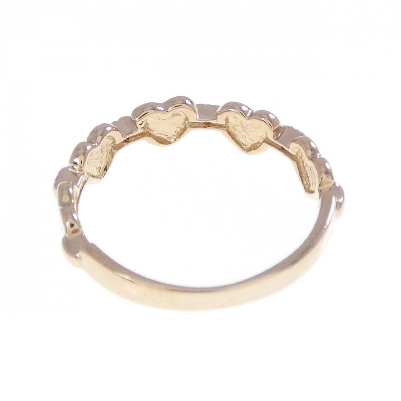 Nhẫn kim cương hình trái tim K18PG 0.02CT - Hàng hiệu Authentic 850215
