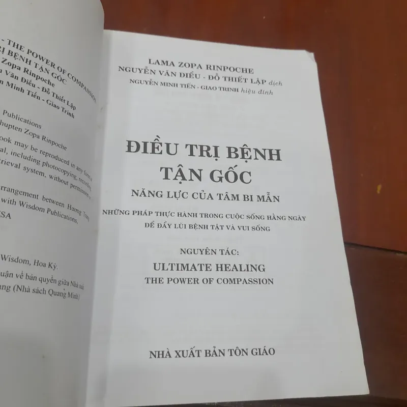 Lama Zopa Rinpoche - ĐIỀU TRỊ BỆNH TẬN GỐC năng lực của TÂM BI MẪN 675524