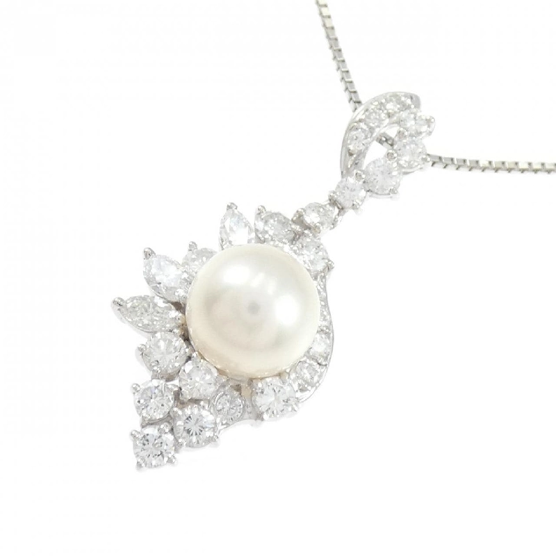 Nhà thiết kế Tasaki - Dây chuyền ngọc trai Akoya 9mm - Hàng hiệu Authentic 838943