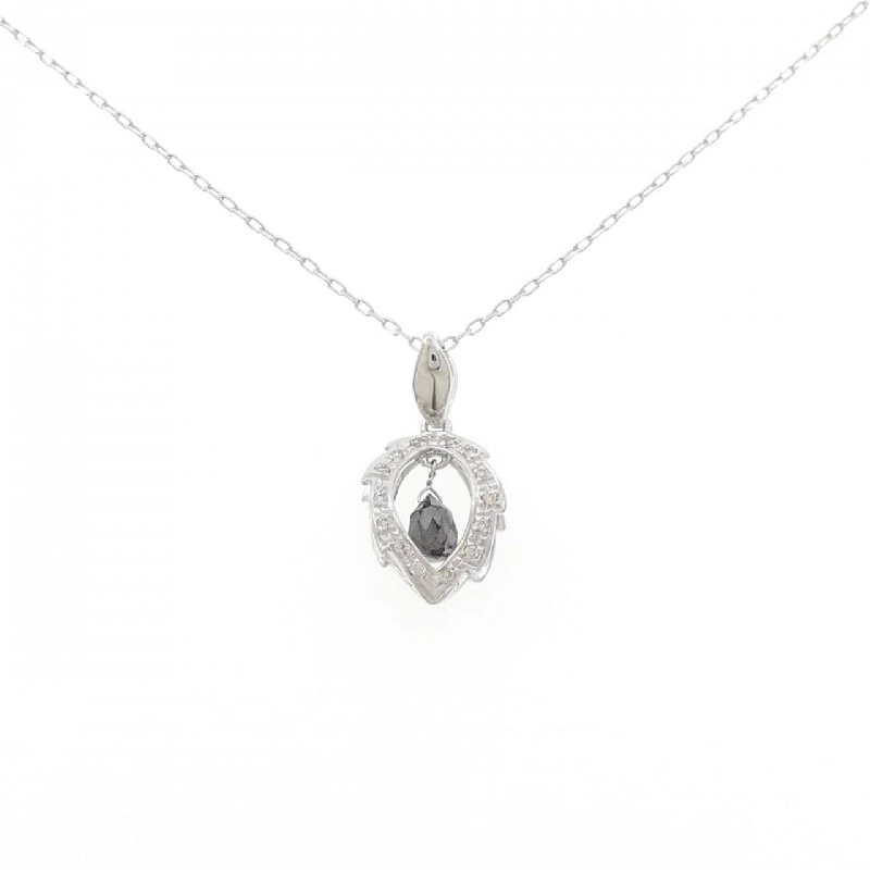 K18WG Dây chuyền kim cương 0.50CT - Hàng hiệu Chính hãng 857093