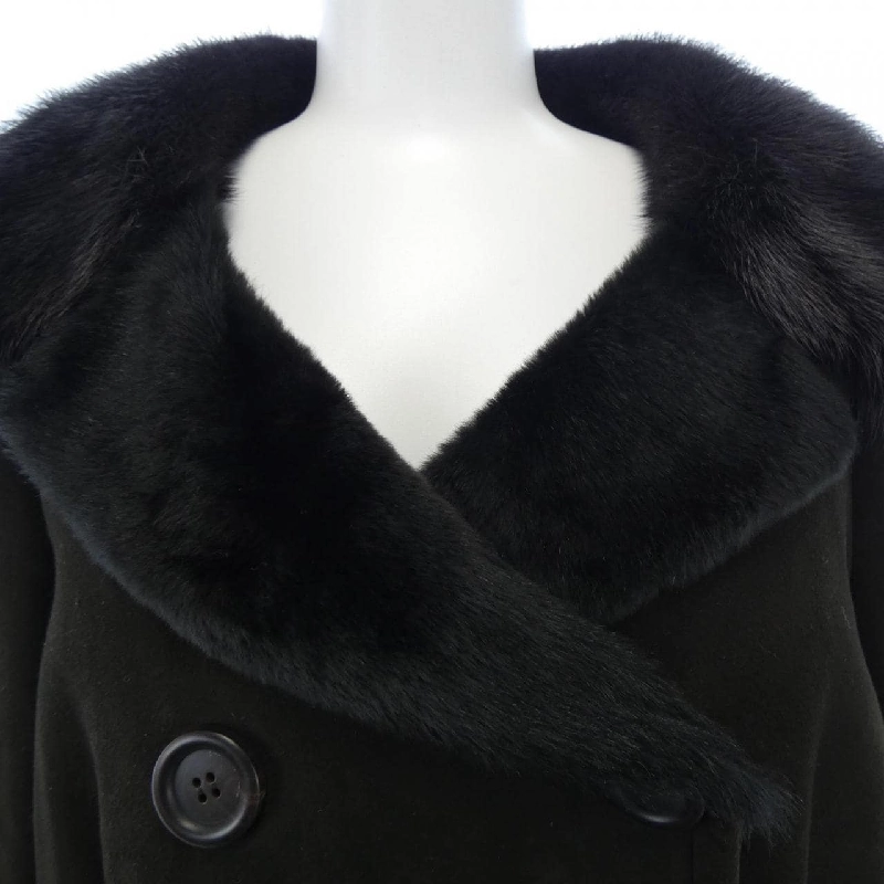 【Mã giảm giá】Áo khoác lông cừu PRADA 643237