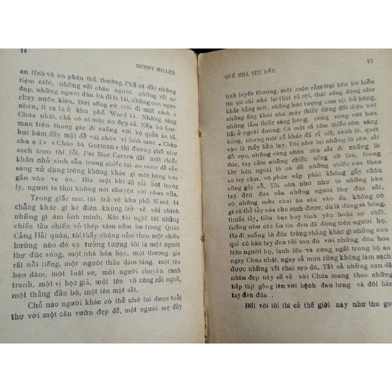 Mùa xuân đen - Henry Miller ( bản dịch của Hoàng Uyên Ly ) 740238