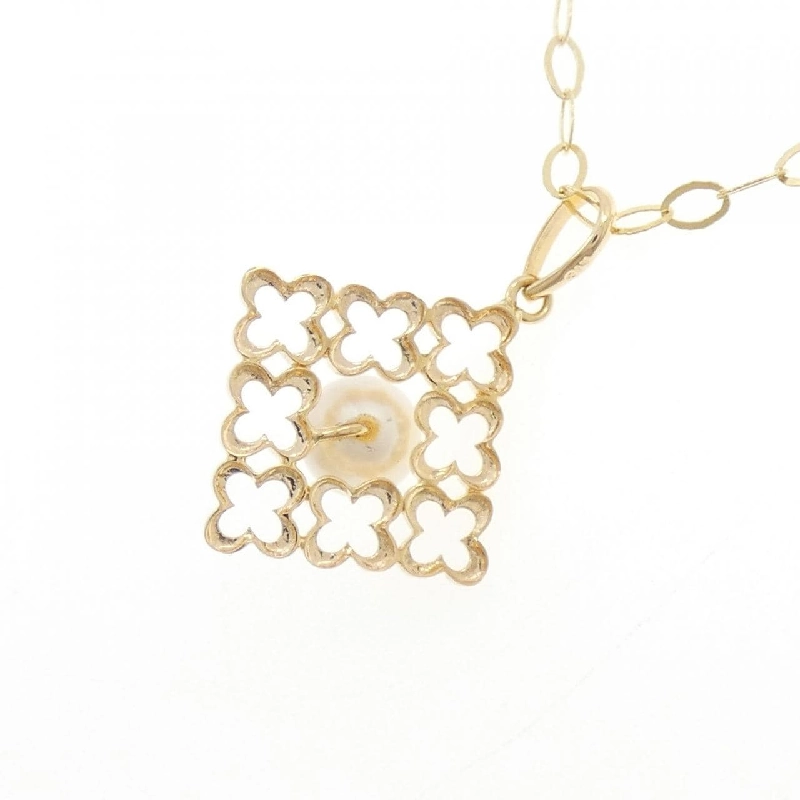 K18YG/18KTYG Vòng cổ ngọc trai Akoya 5.5mm - Hàng hiệu Chính hãng 856955