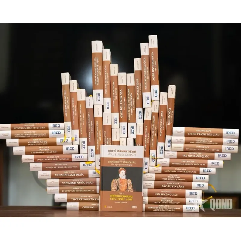 Bộ sách Lịch sử văn minh thế giới | 45 tập bìa cứng | Will Durant 998203