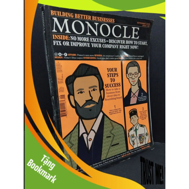 (TẶNG BOOKMARK) Monocle Building Better Businesses mới 80% ố nhẹ RBK2809 NGOẠI VĂN 948003